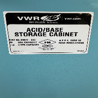 VWR 30 Gal. Acid/Base Storage Cabinet image 3